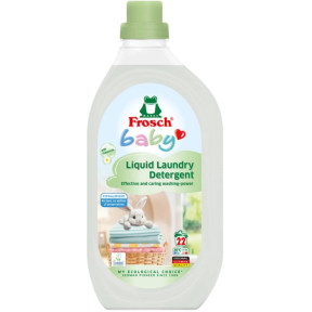 Рідкий засіб для прання дитячої білизни Frosch Baby 22 прань, 1.5 л